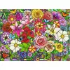 Dėlionė Ravensburger Feel Well & Puzzle - Flower Window, 100 dalių, lytėjimo elementai