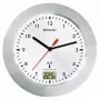 Kvarcinis laikrodis Bresser Optics MYTIME BATH RC Circle Sidabrinė White