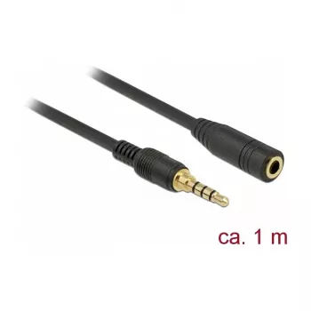 Garso kabelis DeLOCK 85629 1 m 3,5 mm juodas