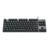 Logitech klaviatūra K835 TKL MECHANICAL TTC Red [DE] grafitas TTC Red, linijinis mechanizmas, greitai reaguojanti