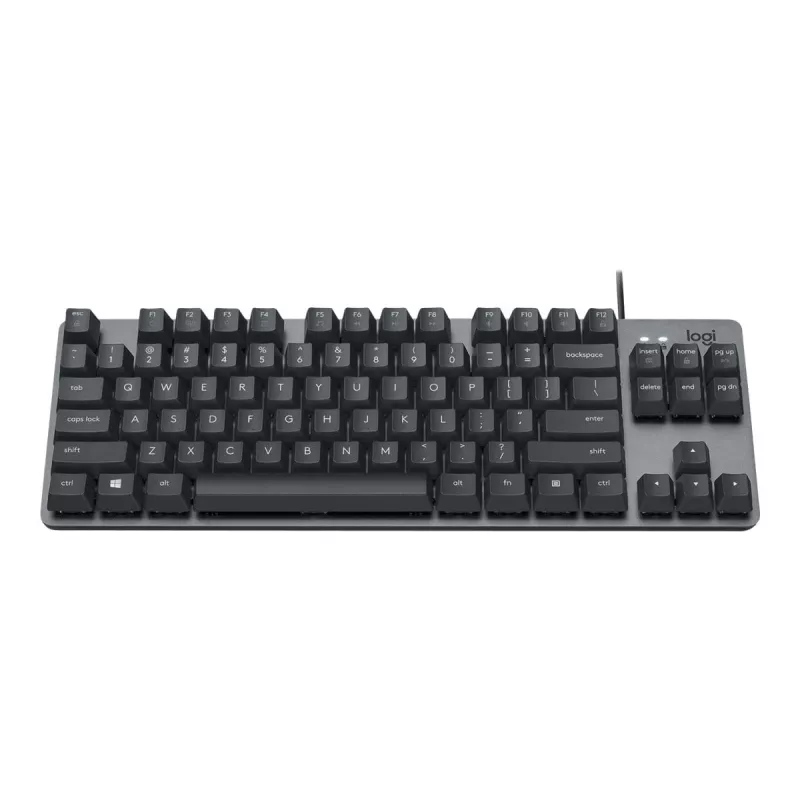 Logitech klaviatūra K835 TKL MECHANICAL TTC Red [DE] grafitas TTC Red, linijinis mechanizmas, greitai reaguojanti