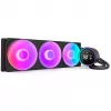 Kraken Elite 420 RGB 420 mm, skysčio aušinimas, juodas
