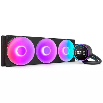 Kraken Elite 420 RGB 420 mm, skysčio aušinimas, juodas
