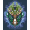 CreArt - Pixie Cold: Mystic Deer, Painting