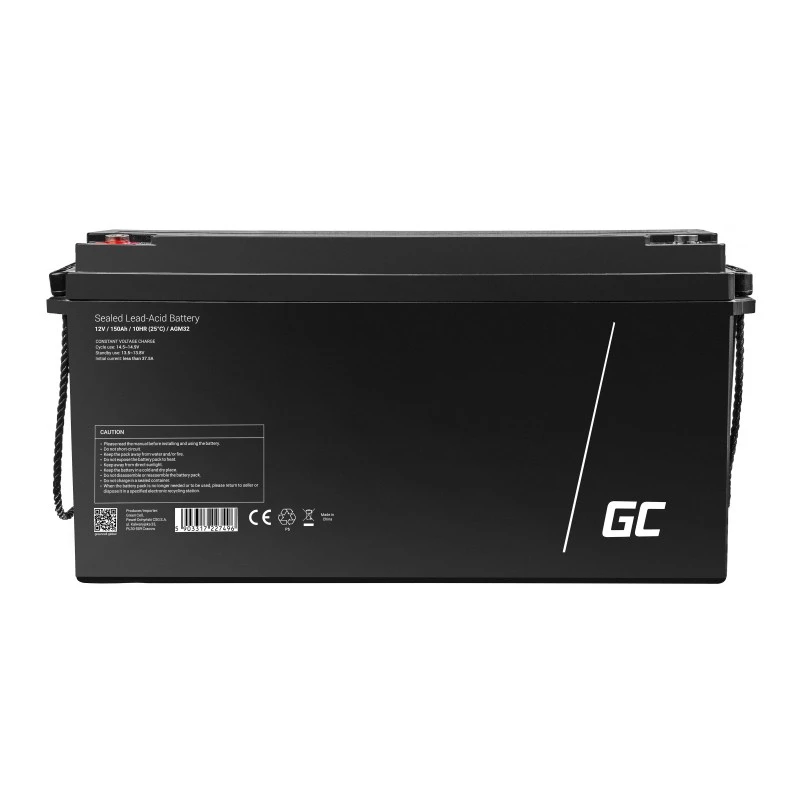 AGM akumuliatorius Green Cell AGM32 12V 150Ah sandarus švino rūgšties