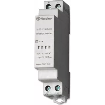Finder 78.12.1.230.2400 - Pilka - -20 - 60 °C - CE - 110 - 230 V - 50 - 60 Hz - 24 - 24 V