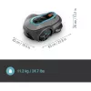 Robotinė vejapjovė Gardena smart SILENO free Maksimalus vejos plotas 1200 m² Pjovimo plotis 16 cm