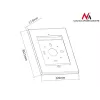 Maclean MC-676 Support De iPad 2/3/4/Air/Air2 protect Contre Le