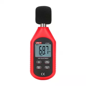 Garso lygio matuoklis Unit UT353, 30–130 dB diapazonas, 31,5 Hz–8 kHz dažnis