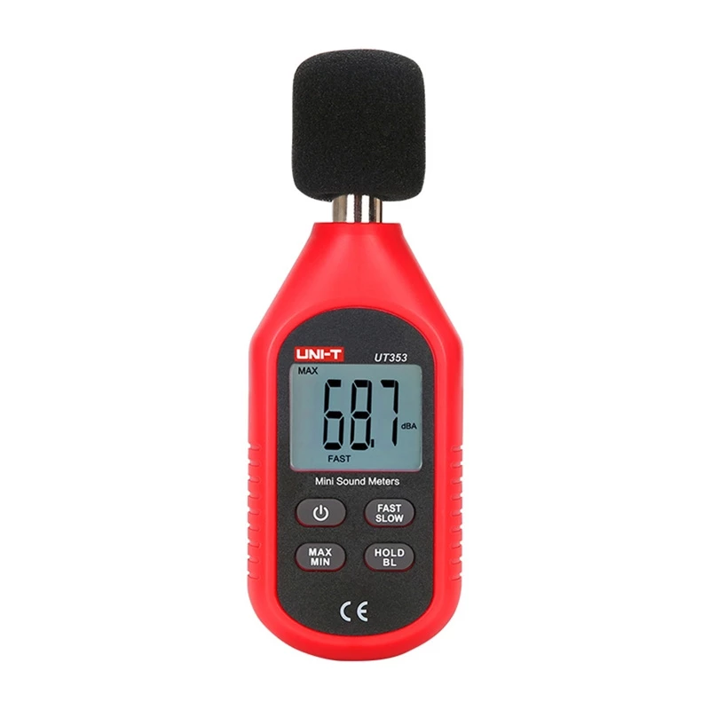 Garso lygio matuoklis Unit UT353, 30–130 dB diapazonas, 31,5 Hz–8 kHz dažnis