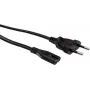 Value 19992089 Juoda 1 m CEE7/16 IEC 320 (19.99.2089)