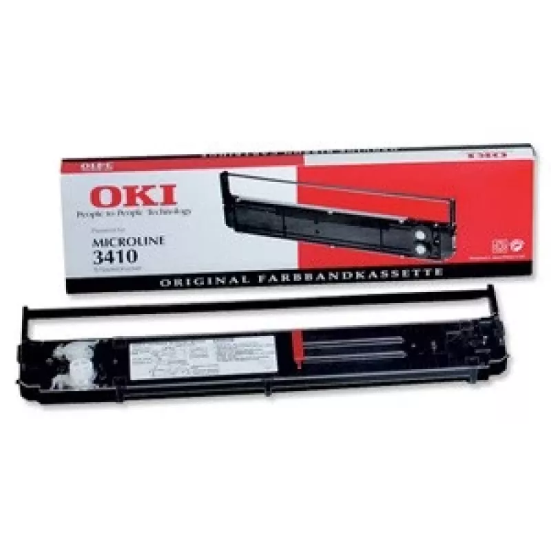 Oki Microline 3410 Fabric Ribbon Juoda 09002308 OK3410