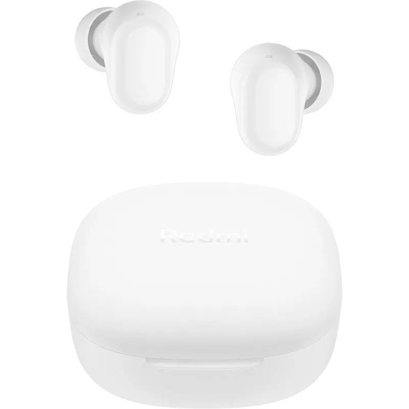 Belaidės į ausis įstatomos ausinės Xiaomi Buds 6 Play su Bluetooth, USB Type-C įkrovimu, baltos