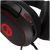 LORGAR Kaya 460, USB žaidimų ausinės su mikrofonu, CM108B, RGB apšvietimas, Plug&Play, USB-A jungties kabelis 2m, audinio ausų pagalvėlės, dydis: 192*184,7*88mm, 0,329kg, juodos