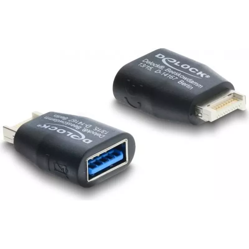 Adapter DELOCK USB 5Gbps Type-E Key B ST į USB-A 5Gbps