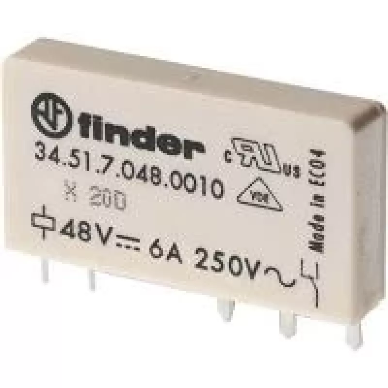 Finder PCB galios relė 24 V DC 170 mW (34.51.7.024.4010)