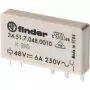 Finder PCB galios relė 24 V DC 170 mW (34.51.7.024.4010)