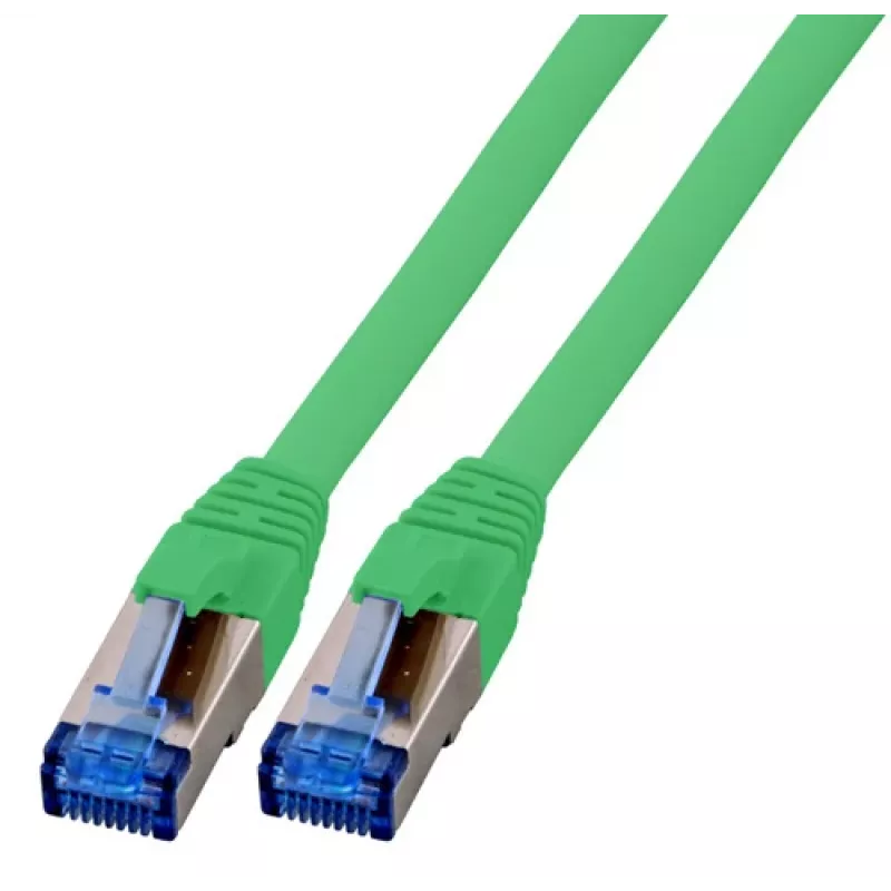 EFB-Elektronik RJ45 komutacinis kabelis Cat.6A S/FTP TPECat.7 neapdorotas laidas superflex žalias 1,5 m Gamintojas: EFB Elektronik (K5525FGN.1,5)