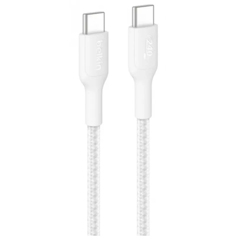 USB laidas Belkin BoostCharge Pro 2m USB C baltas