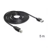 USB laidas DeLOCK 85553 USB 2.0 5m USB A USB B juodas