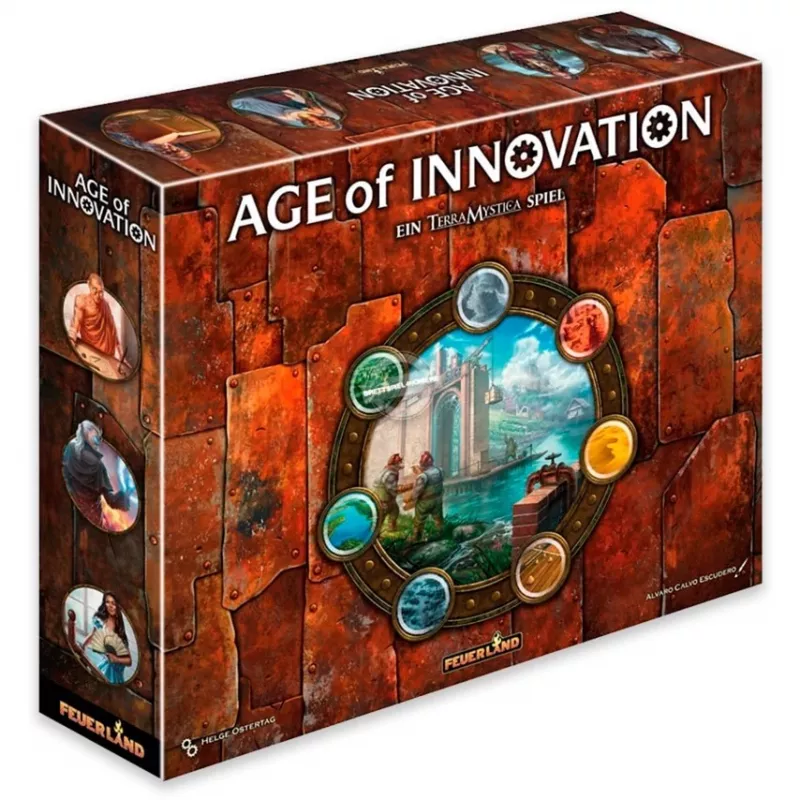 Age of Innovation - Ein Terra Mystica Spiel, stalo žaidimas