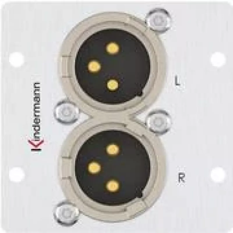 XLR kištukinis lizdas Kindermann 7444000578