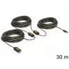 USB kabelis DeLOCK 30m USB2.0 USB A juodas
