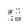 Dronas DJI Flip, 4 rotoriai, 48 MP kamera, 3840×2160 vaizdo įrašas, 3110 mAh baterija, juoda / balta