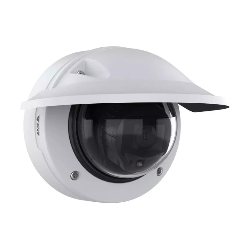 IP kupolinė apsaugos kamera AXIS P3277-LVE — 2592×1944, 30 kadrų/s, lubos/siena, vidaus ir lauko, 1/2,8 colio CMOS, 104° HFOV