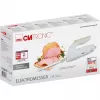 Elektrinis peilis CLATRONIC EM 3062, rankinė maisto pjaustyklė, balta, nerūdijančio plieno peiliai, 160 W