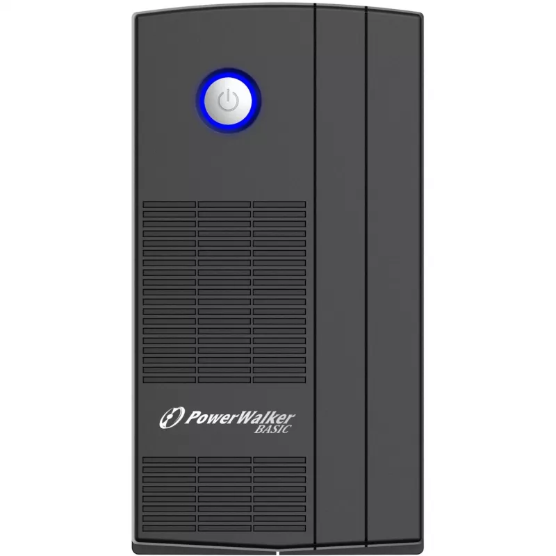 PowerWalker Basic VI 850 SB Line-Interactive 850VA 2AC-Outputs Tower Juoda Uninterruptible maitinimo šaltinis (UPS) (10121067)