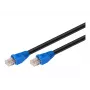 Goobay Cat 6 U/UTP 40m tinklo kabelis (UTP), juodas
