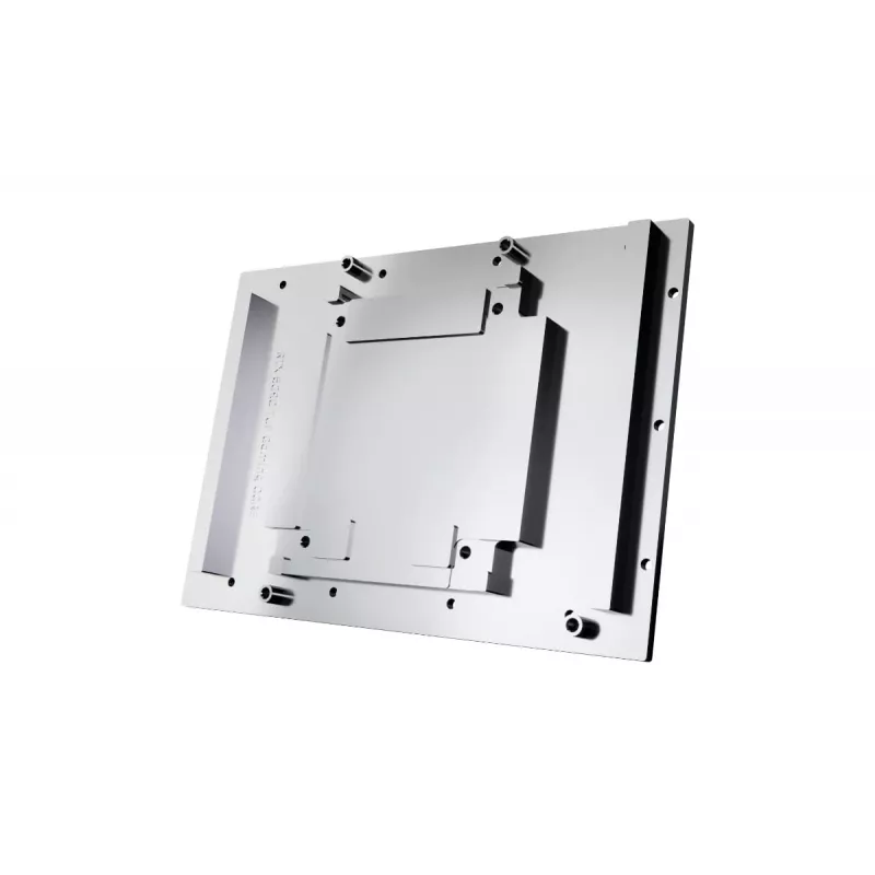 Backplate Alphacool 10269 Acrylic Aluminium Chrome Copper Nylon Juoda 155.5x235.9x34mm