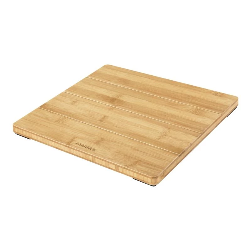 Soehnle Style Sense Bamboo Magic elektroninės vonios svarstyklės, kvadratinės, bambukas (63880)