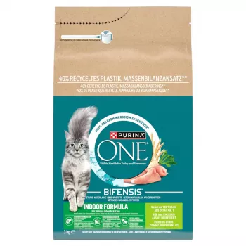 PURINA One vidinis Turkey - sausas kačių ėdalas - 3 kg