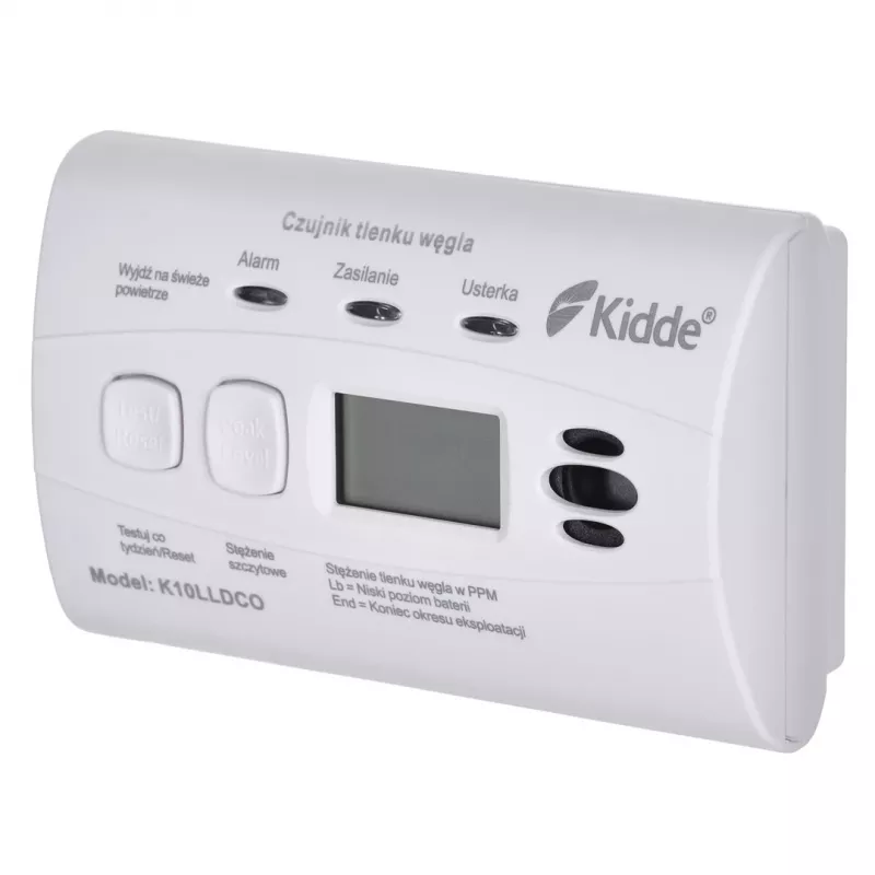 K10LLDCO KIDDE ANGLIES MONOKSIDO IR ANGLIES MONOKSIDO DETEKTORIUS