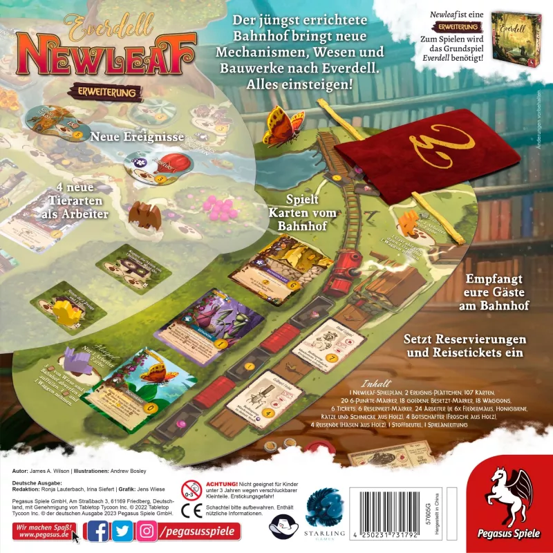 Everdell: Newleaf, stalo žaidimo plėtinys