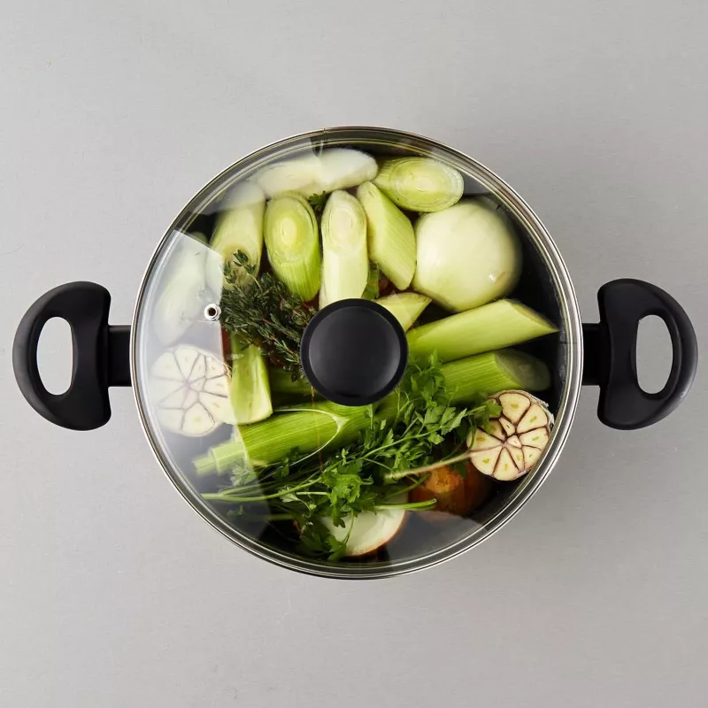 Kepimo puodas Russell Hobbs RH02809EU7 24 cm Metallic Marble, sunkiųjų sąlygų virimo puodas