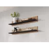 Cama set of two shelves 125cm SOHO lefkas oak/Juoda