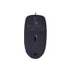 „Logitech M90“ laidinė optinė pelė biurui — 1000 DPI, abiem rankoms tinkama, USB Type-A, juoda
