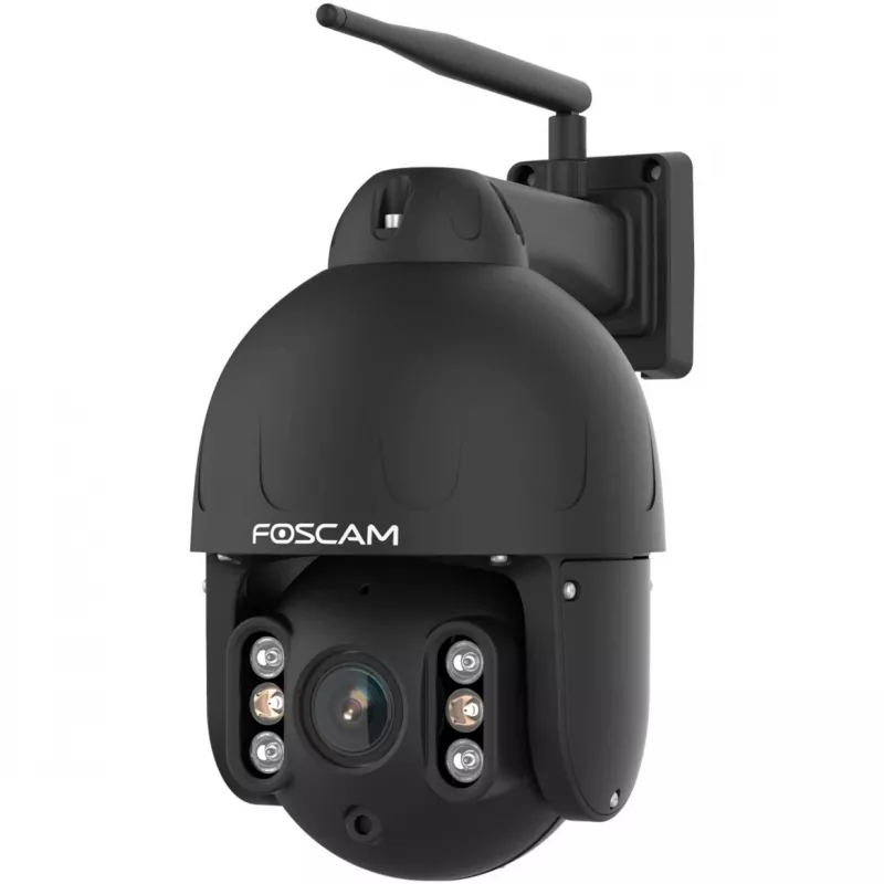 Lauko pasukama ir pakreipiama belaidė kamera Foscam SD8P (juoda) 1080p nakties matymas