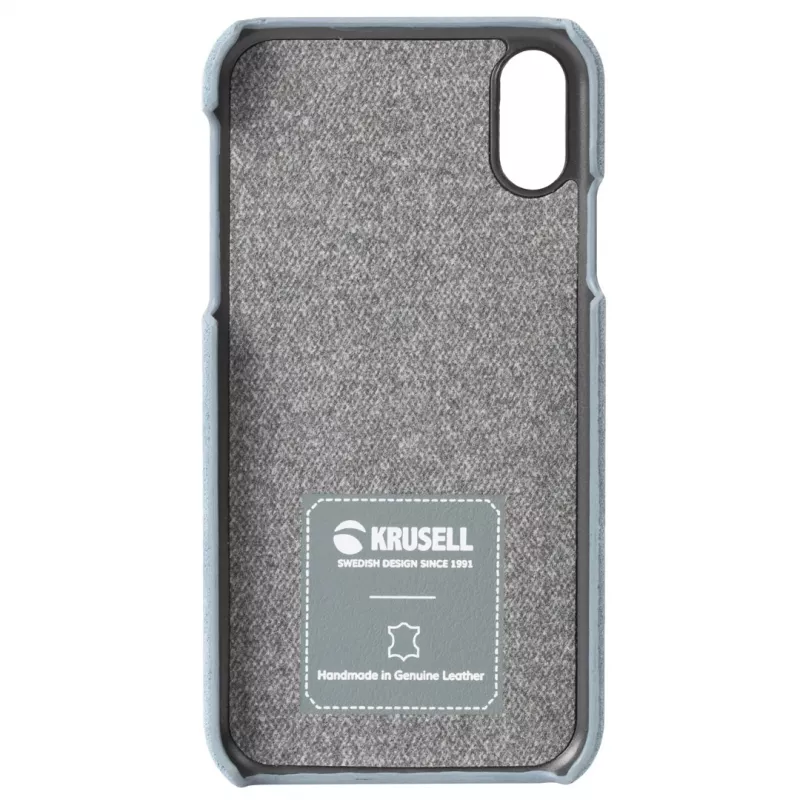 Dėklas Krusell Broby iPhone XS Max 16,5 cm (6,5 col.) mėlynas