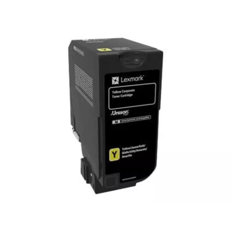 Lexmark LCCP dažų kasetė CS720de, CS720dte, CS725de, CS725dte, CX725de, CX725dhe, CX725dthe spausdintuvams, 5000 puslapių, geltona