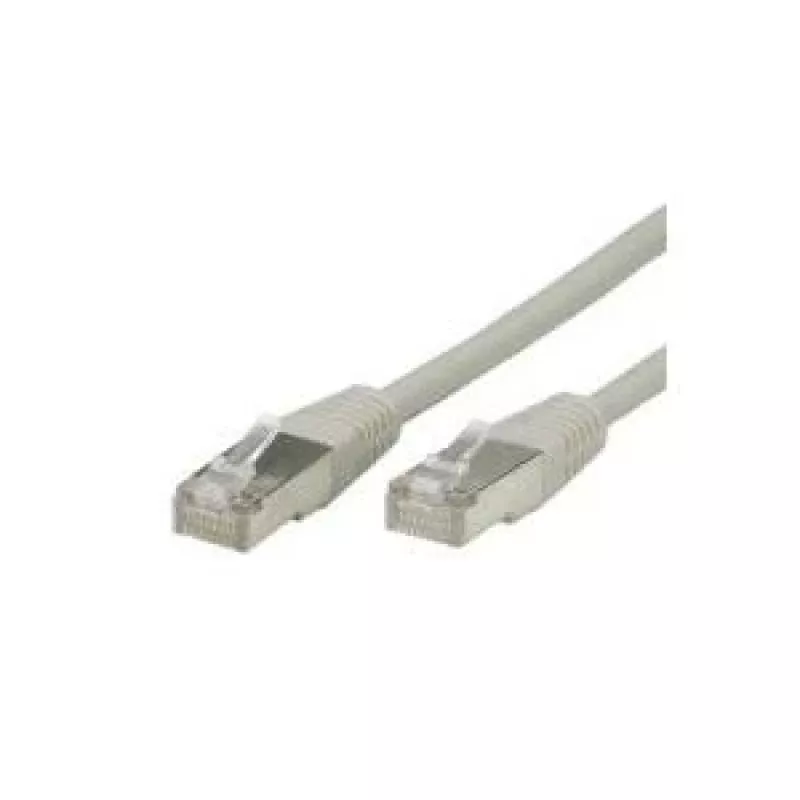 Tinklo kabelis VALUE S/FTP (PiMF) komutacinis kabelis RJ-45 Cat.6 0,5 m pilkas