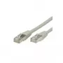 Tinklo kabelis VALUE S/FTP (PiMF) komutacinis kabelis RJ-45 Cat.6 0,5 m pilkas