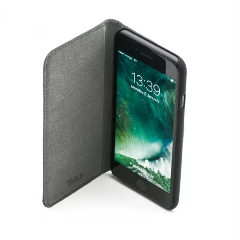 Folio tipo dėklas Tellur iPhone 7 raudonas
