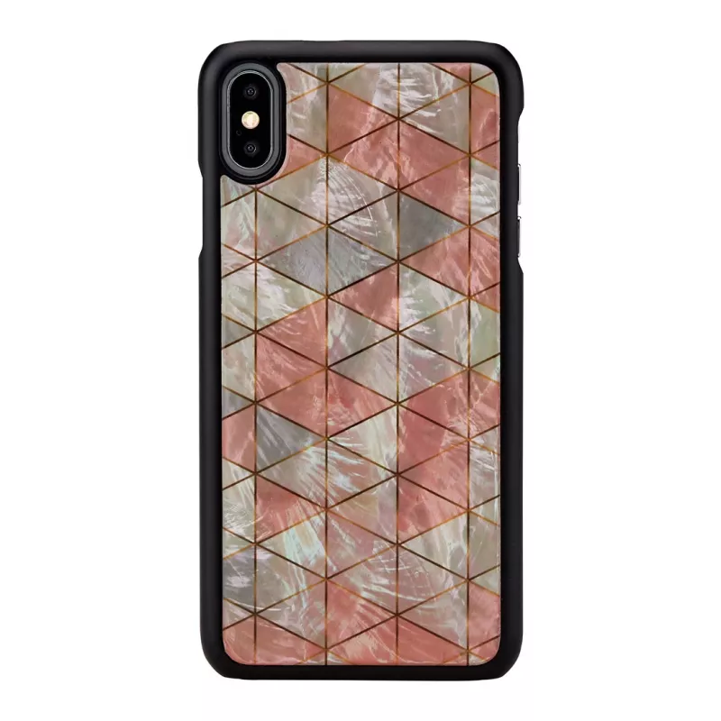 Apsauginis išmaniojo telefono dėklas iKins, skirtas iPhone XS Max — deimantinis raštas, juodas