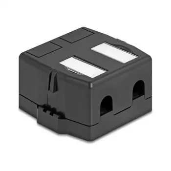 Snap-in rėmelis DeLOCK 85842 plastikinis juodas 545x573x324mm