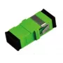 Extralink SC/APC Adapter, Single Mode, Simplex, No Flange, Green