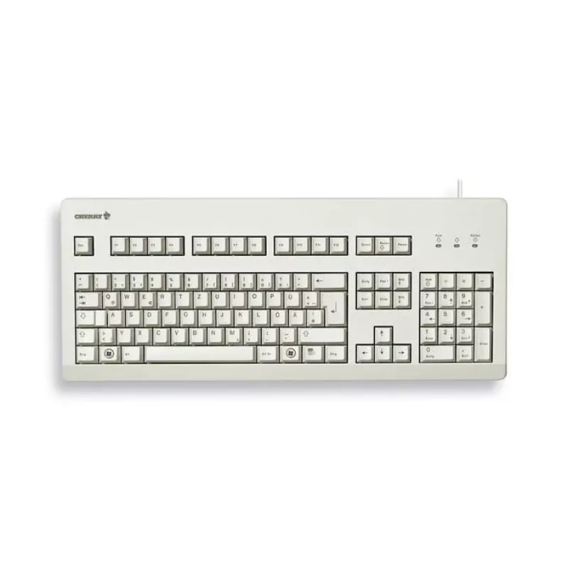 CHERRY G80-3000 klaviatūra Universali USB QWERTZ Vokiška Pilka